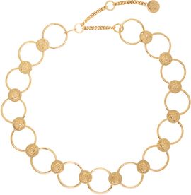 Versace Versace Gold 'La Medusa' 5 cm Chain Belt