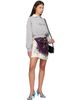 Versace Versace Gray Heavy Soft Fleece Greca Details & Logo Sweatshirt - 4