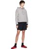 Versace Versace Gray Printed Cotton-Jersey Hoodie - 4