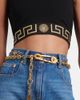 Versace Versace Greca Border cropped tank top - 5