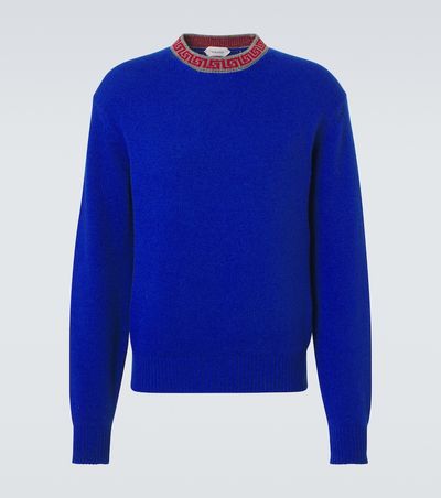 Versace Versace Greca Border wool and cashmere sweater