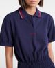 Versace Versace Greca cotton piquÃ© polo dress - 3