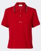 Versace Versace Greca cotton piqué polo shirt - 1