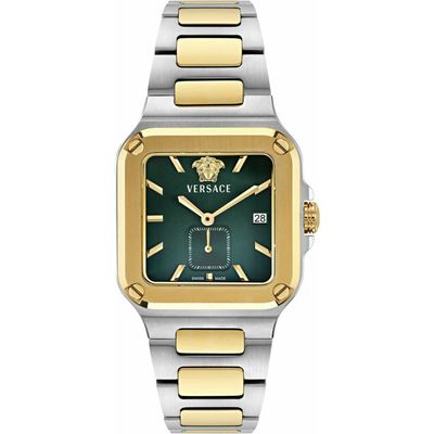 Versace Versace Greca Edge Two-Tone Bracelet Watch, 38mm x 49mm