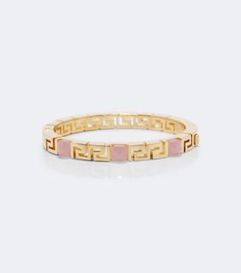 Versace Versace Greca embellished bracelet