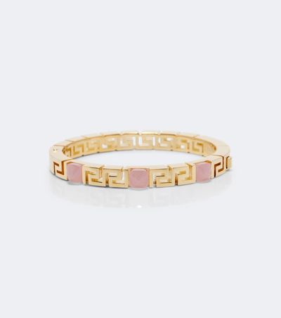 Versace Versace Greca embellished bracelet