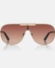 Versace Versace Greca Flow shield sunglasses - 1