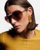 Versace Versace Greca Flow shield sunglasses - 6