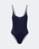 Versace Versace Greca logo embroidered swimsuit - 1