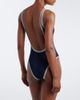 Versace Versace Greca logo embroidered swimsuit - 4