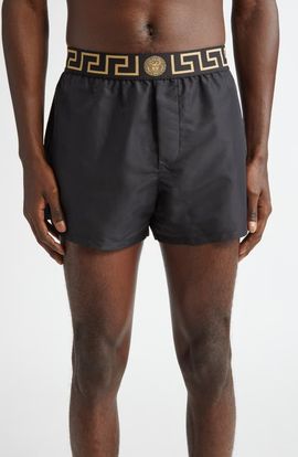 Versace Versace Greca Medusa Swim Trunks