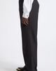 Versace Versace Greca Stripe Wool Straight Leg Pants - 3