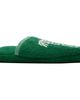 Versace Versace Green Cotton-Terry Jacquard Slippers - 1