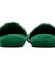 Versace Versace Green Cotton-Terry Jacquard Slippers - 2