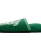 Versace Versace Green Cotton-Terry Jacquard Slippers - 3