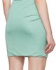 Versace Versace Green Safety Pin Draped Minidress - 3