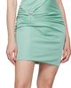 Versace Versace Green Safety Pin Draped Minidress - 4
