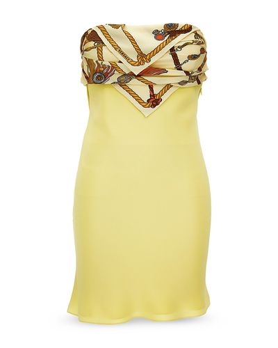 Versace Versace Hangin' Out Silk Dress