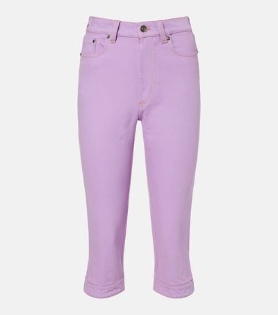 Versace Versace High-rise capri jeans