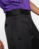 Versace Versace High-rise wide-leg satin cargo pants - 4