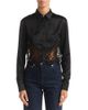 Versace Versace Informal Washed Techno Satin Shirt - 1