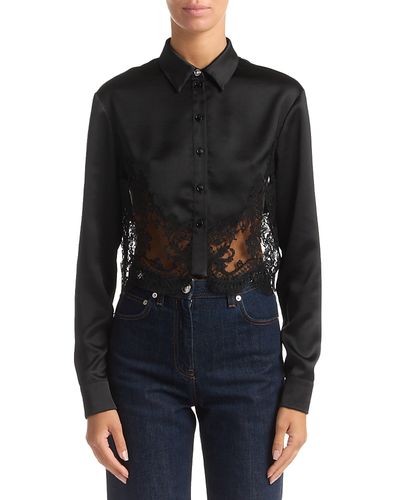 Versace Versace Informal Washed Techno Satin Shirt