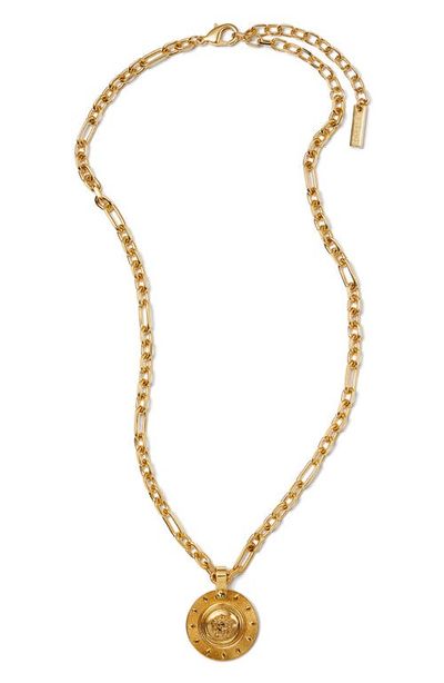 Versace Versace Irradia Medusa Pendant Necklace