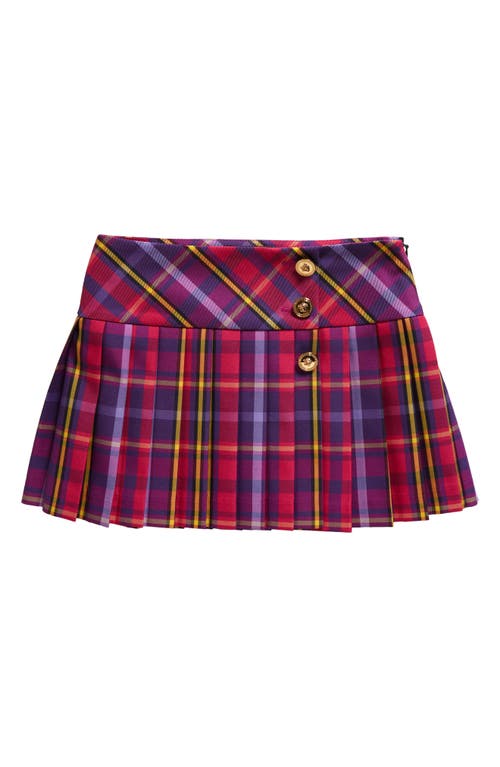 Versace Versace Kids' Tartan Flannel Skirt