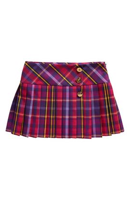 Versace Versace Kids' Tartan Flannel Skirt
