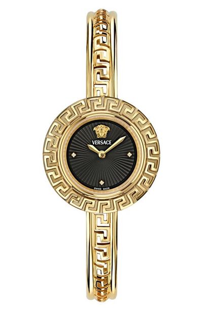 Versace Versace La Greca Diamond Bracelet Watch, 28mm