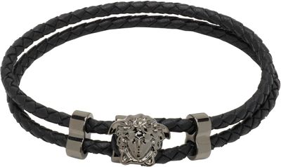 Versace Versace 'La Medusa' Leather Bracelet