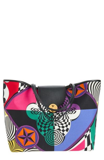 Versace Versace Large Canvas Tote