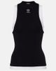 Versace Versace Layered cotton-blend tank top - 1