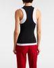Versace Versace Layered cotton-blend tank top - 4