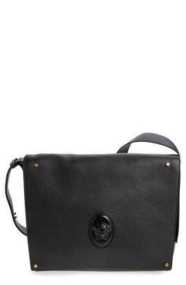 Versace Versace Leather Messenger Bag
