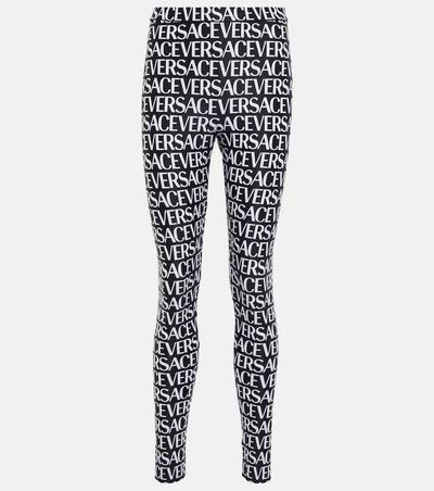 Versace Versace Logo-print leggings