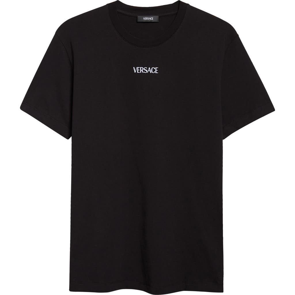 Versace - Logo Cotton Jersey T-Shirt