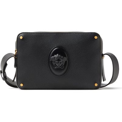 Versace Versace Lou Leather Crossbody Bag