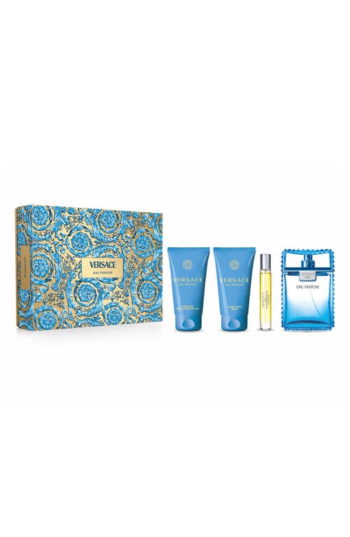 Versace Versace Man Eau Fraîche Eau de Toilette 4-Piece Gift Set $196 Value 