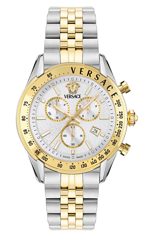 Versace Versace Master Chronograph Two-Tone Bracelet Watch, 44mm