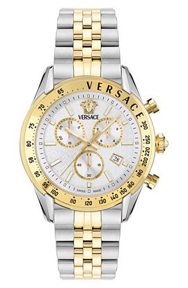 Versace Versace Master Chronograph Two-Tone Bracelet Watch, 44mm