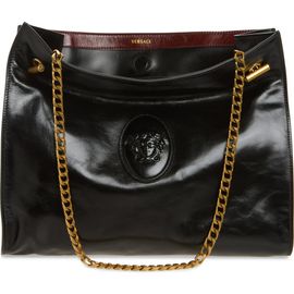 Versace Versace Medium Cabine Leather Shoulder Bag