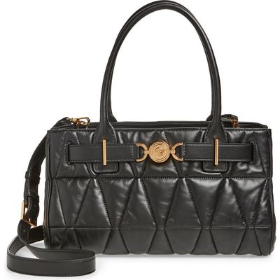 Versace Versace Medium Medusa '95 Quilted Leather Tote