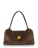 Versace Versace Medium Suede Shoulder Bag - 1