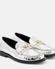 Versace Versace Medusa '95 metallic leather loafers - 1