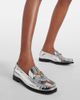 Versace Versace Medusa '95 metallic leather loafers - 4