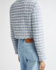 Versace Versace Medusa '95 Windowpane Tweed Crop Jacket - 3