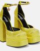 Versace Versace Medusa Aevitas embellished platform pumps - 1