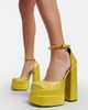 Versace Versace Medusa Aevitas embellished platform pumps - 7