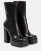 Versace Versace Medusa Aevitas leather platform boots - 1